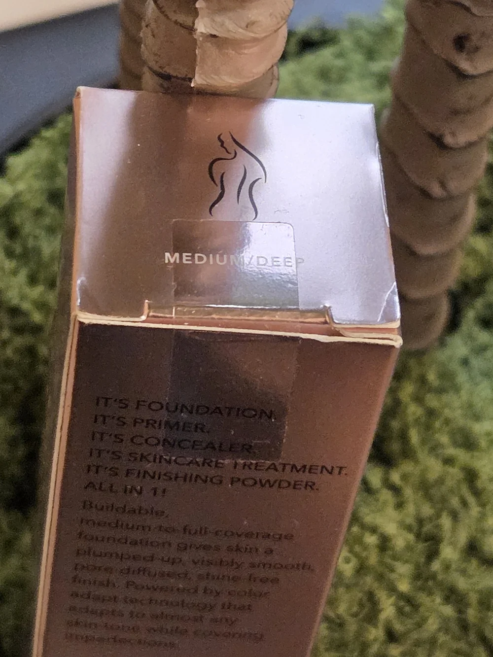 NAKERY Beauty Skip the Line Serum Infused Foundation Medium/Deep New Sealed